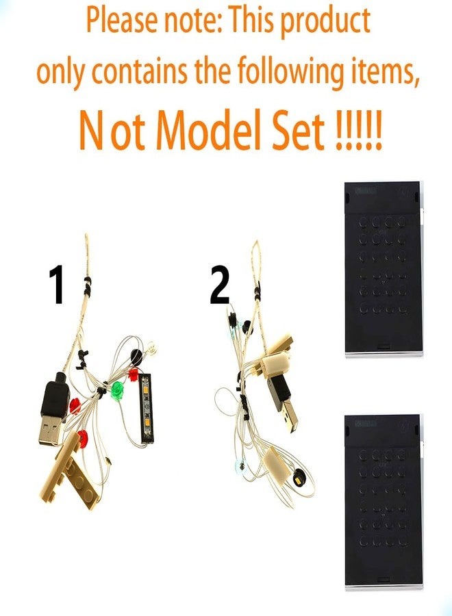 GEAMENT LED Light Kit Compatible with Lego Sherlock Holmes: Book Nook Building Blocks Model - Lighting Set for Icons 10351 (Model Set Not Included) - Image 3